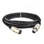 Imagem de Cabo XLR Macho x XLR Balanceado Profissional - 1 Metro