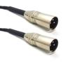 Imagem de Cabo XLR Macho x XLR Macho 1 Metro Mecsom Profissional