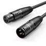 Imagem de Cabo Xlr Ugreen Macho/Macho p/Microfone 1 Metro Preto