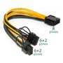 Imagem de Cabo Y Duplicador Pci Express Splitter 8 Pinos 2x (6+2) GPU VGA Mineração HWT