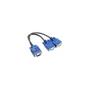 Imagem de Cabo Y Vga Com Duas Saidas Vga Femea Duplicador