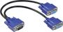 Imagem de Cabo Y Vga Macho X 2 Vga Fêmea 15 Pinos Avy-1M/2F