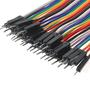 Imagem de Cabos Dupont 10cm e 20cm - Macho/Fêmea - Jumper Wire para Arduino e Projetos Eletrônicos