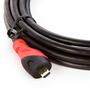 Imagem de Cabos Micro Hdmi Para Hdmi 2.0 - 2 Metros - Kit Com 5