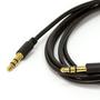 Imagem de Cabos P2 Auxiliar Estereo - 1 Metro - Kit Com 5