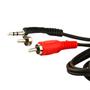 Imagem de Cabos P2 Para Rca - 4 Metros - Kit Com 5