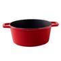 Imagem de Caçarola Brinox Tampa 3,5L Sauté Vermelho - 57503/157 Uni