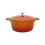 Imagem de Caçarola Cook&Chef 4,3L Laranja PN24CL Mimo