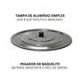 Imagem de Caçarola de Alumínio Fundido N55 com Tampa - Aluminio Jr
