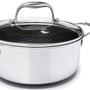 Imagem de Caçarola em aço Inox 24cm 4,7L Hive