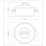 Imagem de Caçarola Funda Tramontina 28Cm Solar Fundo Triplo Indução