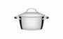 Imagem de Caçarola Funda Tramontina Allegra em Aço Inox com Fundo Triplo 18 cm 2,2 L