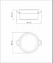 Imagem de Caçarola Rasa Inox Fundo Triplo Sem Tampa 45Cm 35L 62643450