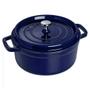 Imagem de Caçarola Redonda  Ferro Fundido Azul Marinho 22 cm - Staub