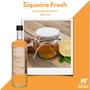 Imagem de Cachaça Siqueira Fresh Mel e Limão 700 ml Alambique Premium Gourmet Qualidade Descansada Destilada Presente Original