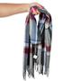 Imagem de Cachecol Lenço Feminino Para Inverno Redstar Winter Em Xadrez Poliéster