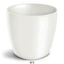 Imagem de Cachepô Redondo Nutriplan Elegance Branco 14X12 N3