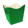 Imagem de Cachepot de Papel Liso Verde Bandeira Pequeno - 10 Unidades