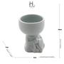 Imagem de Cachepot decorativo de dolomita Monge 7x7x10cm Lyor