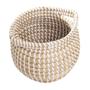 Imagem de Cachepot Decorativo Fibra Natural Seagrass 15X18Cm Rafimex