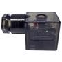 Imagem de Cachimbo Conector Para Valvula Modelo Din 43650 3 Pinos Com Led 24 Vdc