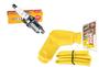 Imagem de Cachimbo De Vela Supressivo Ngk VD05FMHY Amarelo Tunning + Vela Cpr8ea-9 Cg Titan Fan Cargo 150 160 De 2004 Ate 2022