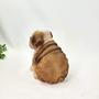 Imagem de Cachorro Bulldog Marrom Decorativo Pet Decor Escultura