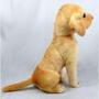 Imagem de Cachorro Pelúcia Golden Sentado Retriever 32 Cm Altura