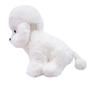 Imagem de Cachorro Poodle Branco 21Cm - Pelúcia