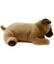 Imagem de Cachorro Pug De Pelúcia Deitado 46 Cm Marrom Fofy Toys