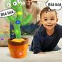 Imagem de Cacto Dançante e Falante com Luzes  Brinquedo Interativo que Toca Músicas, Repete a Fala, Grava Voz e Pisca, Ideal para Bebês e Crianças
