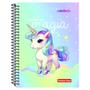 Imagem de Cad 1/4 espiral cd 96fls Panam. Unicornio c/5 ref 4436