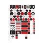 Imagem de Cad uni  1x1 80fls SD B. Balls verm. c/ B/A c/4