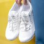 Imagem de Cadarço Elástico Lock Laces - Branco Liso