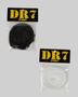 Imagem de Cadarços Dr7 Street Kit com 2 Unidades Fat Lace - Preto / Branco