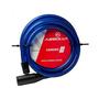 Cadeado Absolute 1,5mX12mm com Chave Azul - Atrio Imagem de Cadeado Absolute 1,5mX12mm com Chave Azul