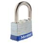 Imagem de Cadeado Aço Lâminado 40mm Prata com Azul Masterlock