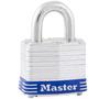 Imagem de Cadeado Aço Lâminado 40mm Prata com Azul Masterlock