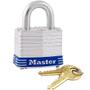 Imagem de Cadeado Aço Lâminado 40mm Prata com Azul Masterlock