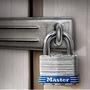 Imagem de Cadeado Aço Lâminado 40mm Prata com Azul Masterlock