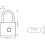 Imagem de Cadeado Biometrico Com Impressão Digital - Fingerprint