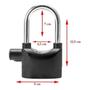 Imagem de Cadeado Com Alarme Antifurto Prova De Água Lock