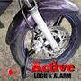 Imagem de Cadeado Com Trava U Lock Tranca Bicicleta Moto portães Com Alarme material de Aço excelente - LKBL30