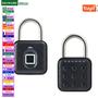 Imagem de Cadeado Digital Inteligente com Bluetooth e Impressão Digital - Tuya Smart - IP67