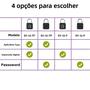 Imagem de Cadeado Digital Inteligente com Impressão Digital e Bluetooth - IP67 à Prova D'Água - Controle Remoto via APP Tuya