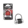 Imagem de Cadeado em Aço Master Lock 1523D Preto 4 Dígitos Importado