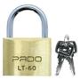 Imagem de Cadeado Latão Pado Resistente Com Duas Chaves Lt 60mm