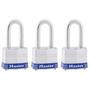 Imagem de Cadeado Master Lock 3TRILF - Com Chave - Pacote com 3