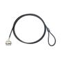 Imagem de Cadeado Tranca de Segurança para Notebook Ultrabook Netbook Cabo de Aço com Chave 1,8 Metros