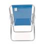 Imagem de Cadeira Alta Alumínio Azul